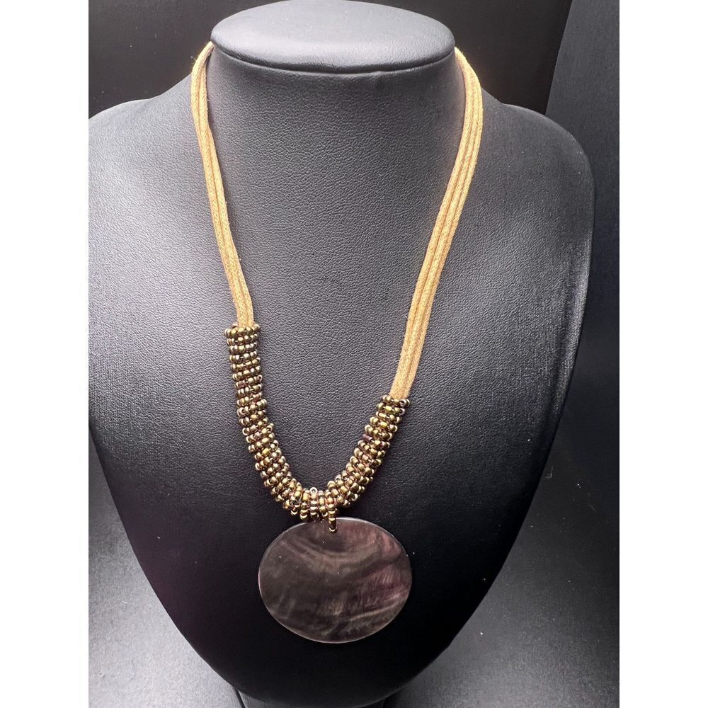 Lia Sophia Mother of Pearl Pendant